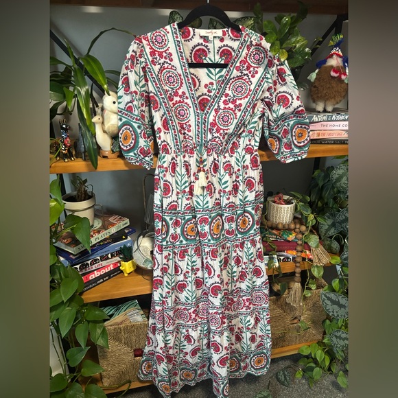 Derhy Dresses & Skirts - Derhy Colorful Bohemian Maxi Dress | Small